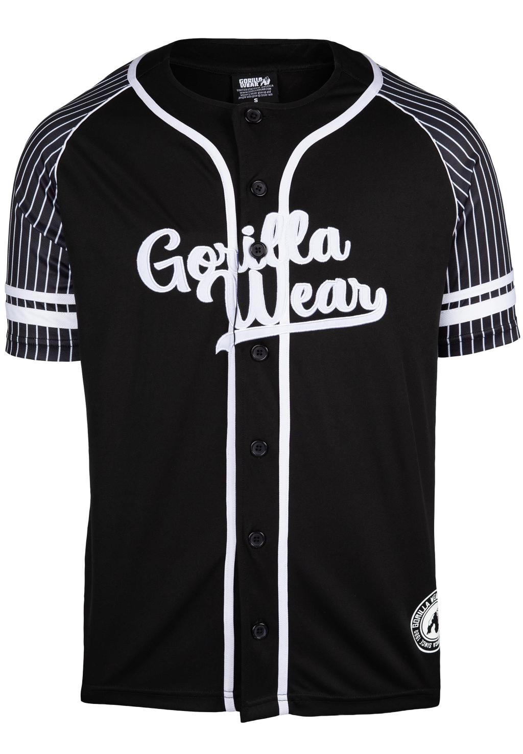 82 Baseball Jersey - Black