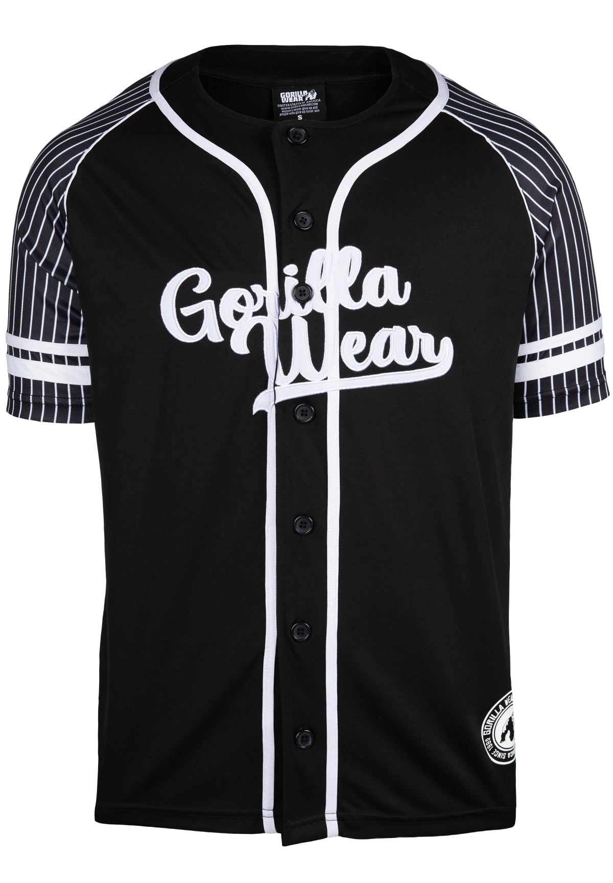 82 Baseball Jersey - Black