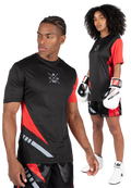 Hornell T-Shirt - Black/Red - Unisex