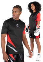 Hornell T-Shirt - Black/Red - Unisex