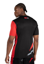 Hornell T-Shirt - Black/Red - Unisex