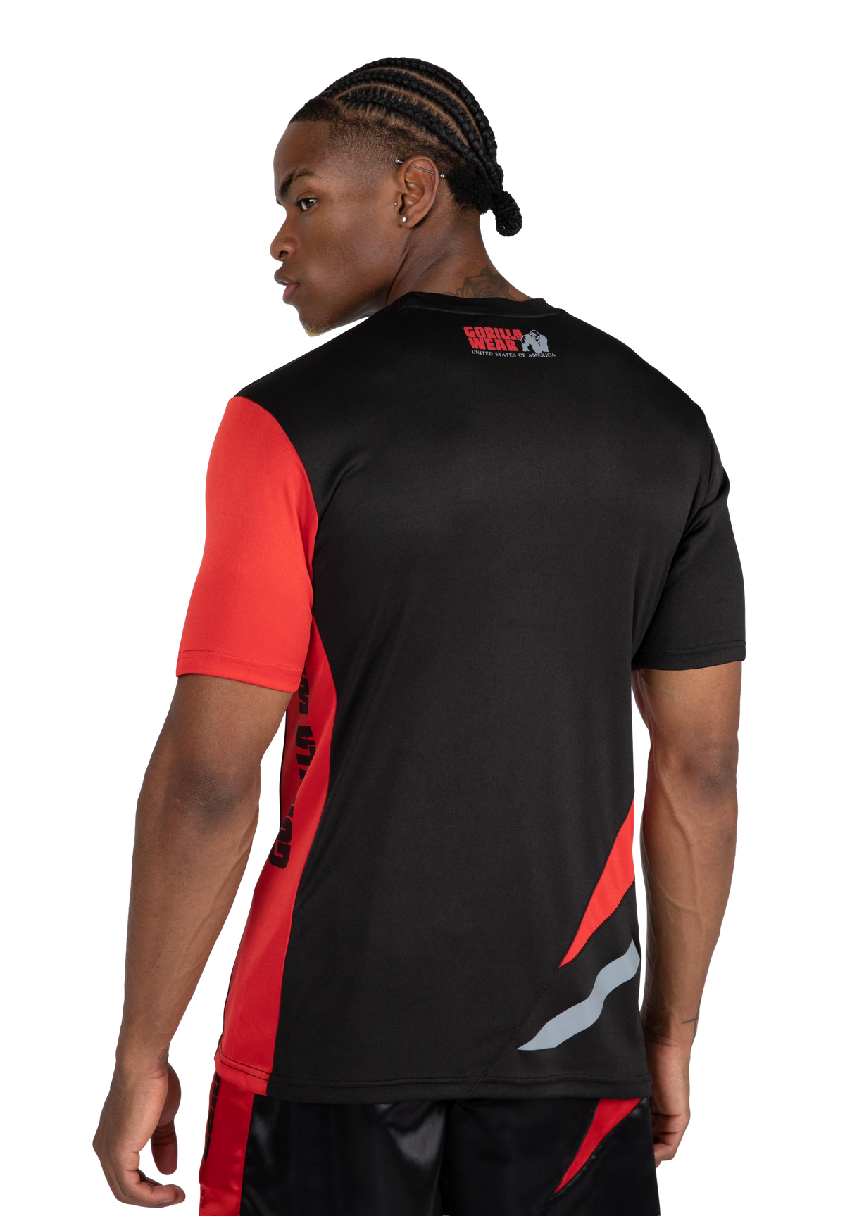 Hornell T-Shirt - Black/Red - Unisex
