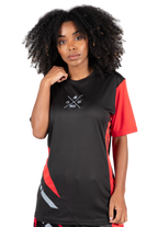 Hornell T-Shirt - Black/Red - Unisex