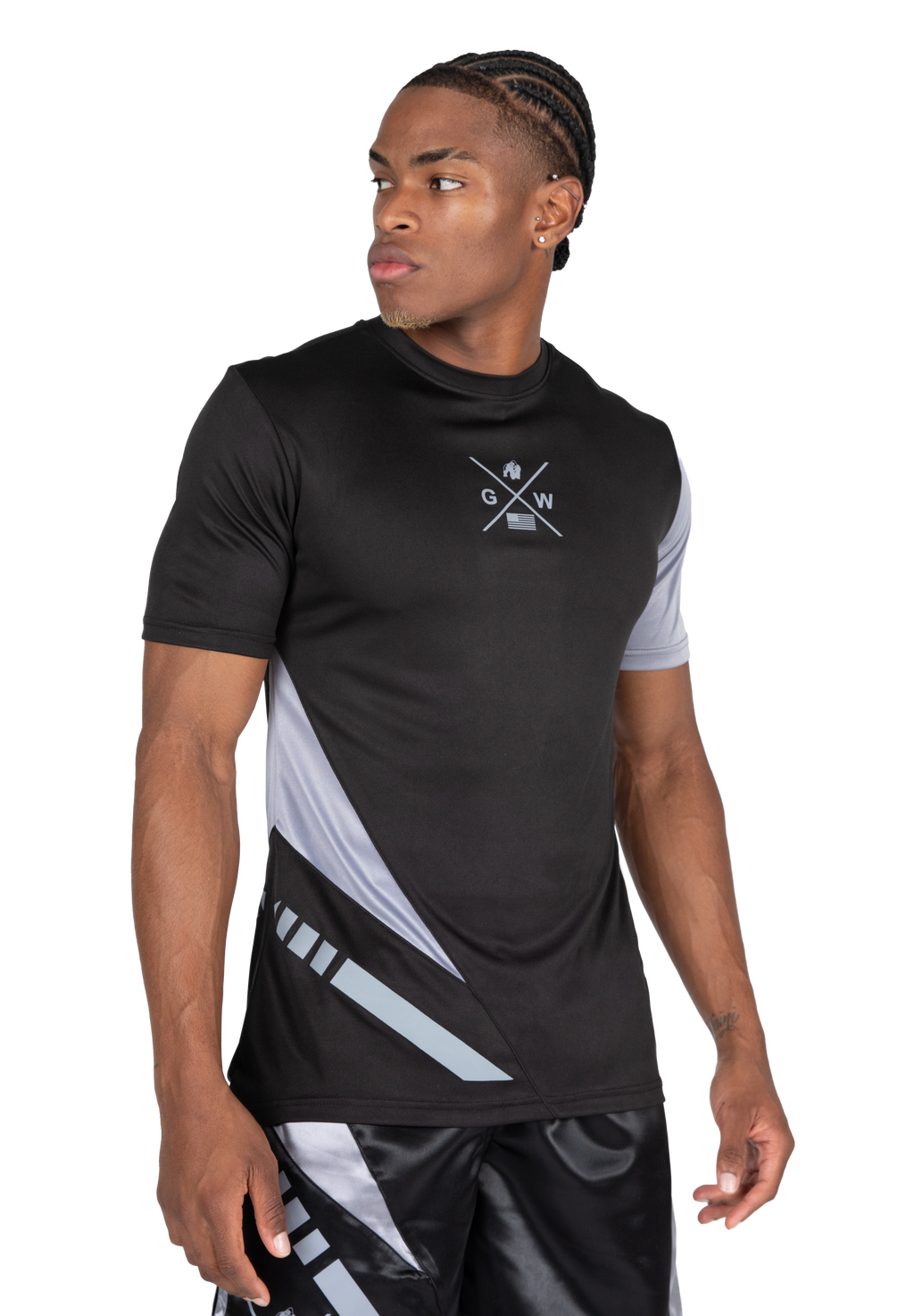 Hornell T-Shirt - Black/Gray - Unisex