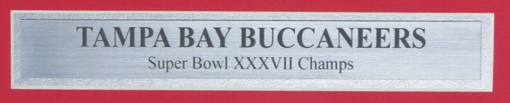 Buccaneers 2003 Super Bowl XXXVII  San Diego Tribune Newspaper Framed 157877