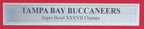Buccaneers 2003 Super Bowl XXXVII  San Diego Tribune Newspaper Framed 157877