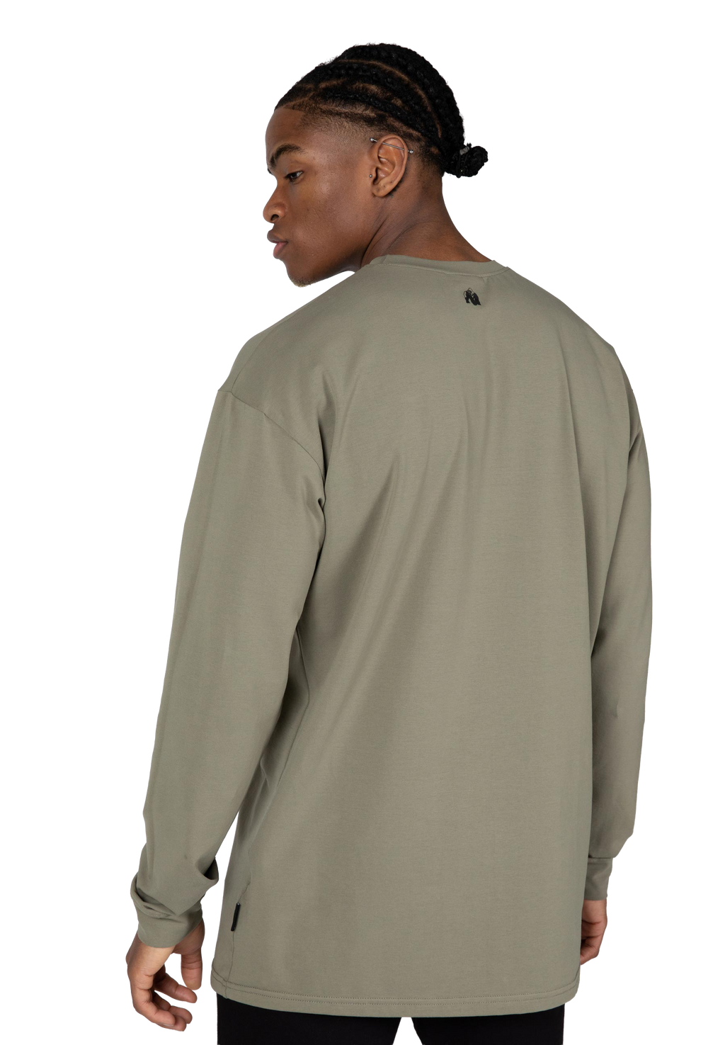 Boise Oversized Long Sleeve - Army Green