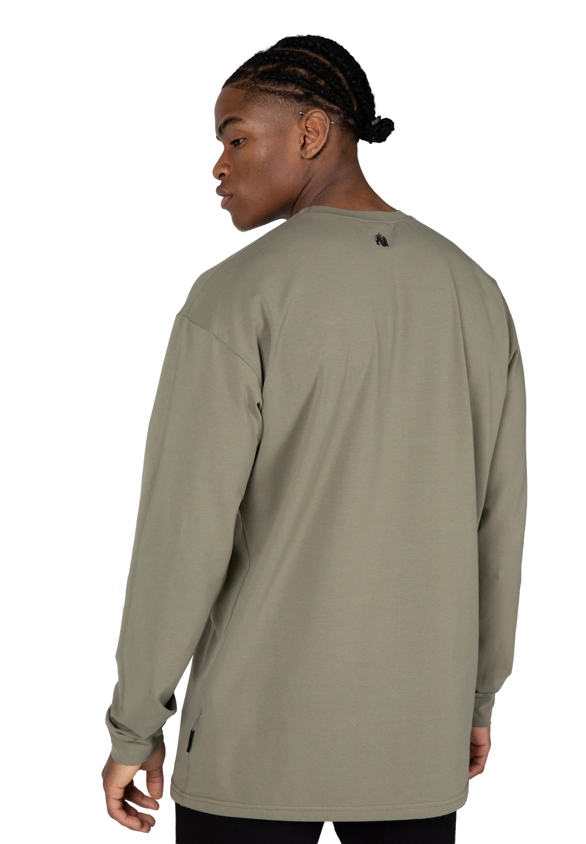 Boise Oversized Long Sleeve - Army Green
