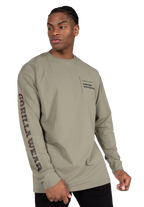 Boise Oversized Long Sleeve - Army Green