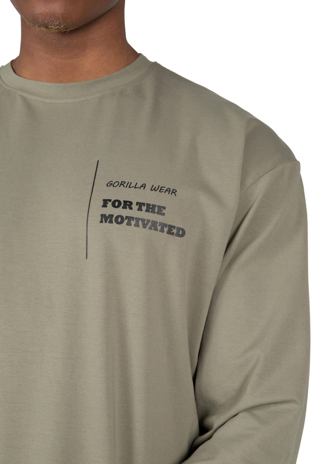 Boise Oversized Long Sleeve - Army Green