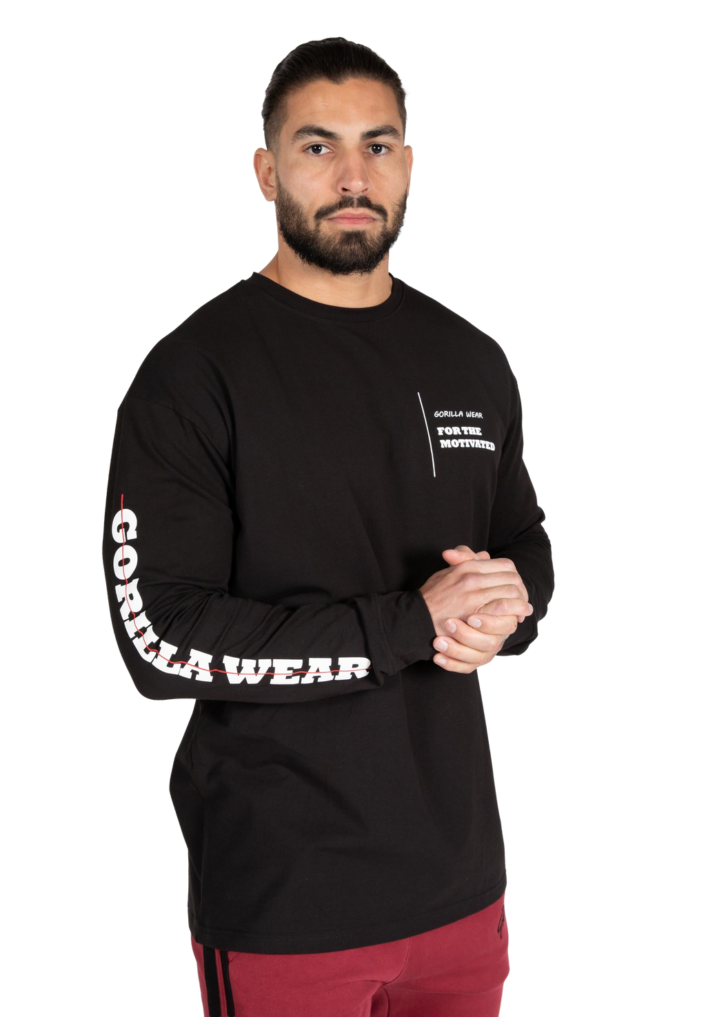 Boise Oversized Long Sleeve - Black