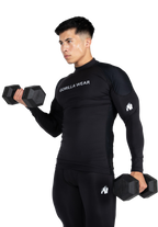 Lorenzo Performance Long Sleeve - Black