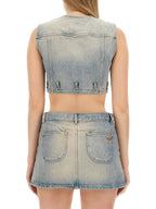 Courreges Women Top Cropped