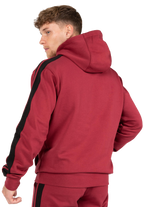 Banks Oversized Hoodie - Burgundy Red/Black