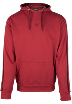 Banks Oversized Hoodie - Burgundy Red/Black