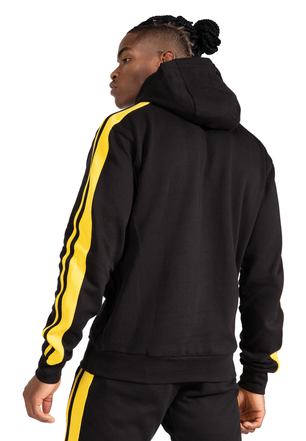 Banks Oversized Hoodie - Black/Yellow