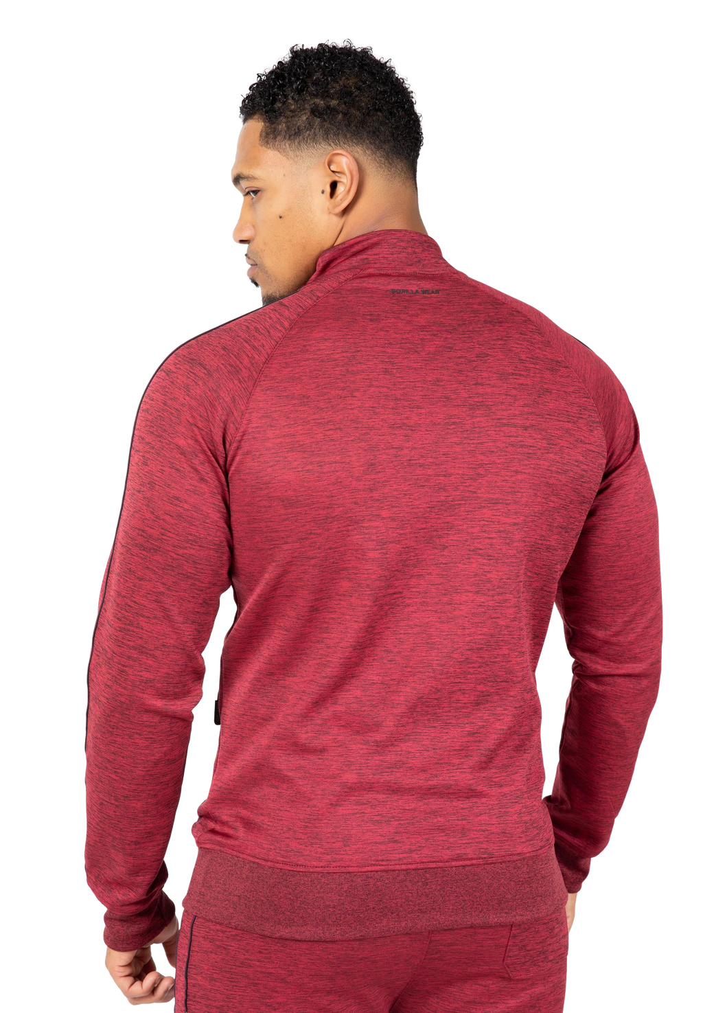 Wenden Track Jacket - Burgundy Red