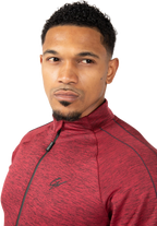 Wenden Track Jacket - Burgundy Red