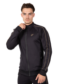Wenden Track Jacket - Black/Gold