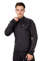 Wenden Track Jacket - Black/Gold