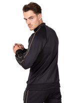 Wenden Track Jacket - Black/Gold