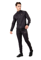 Wenden Track Jacket - Black/Gold