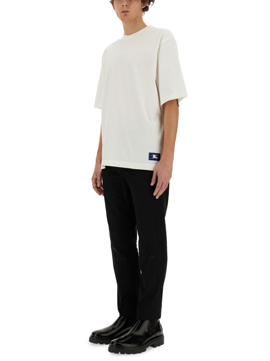 Burberry Men T-Shir With Ekd Patch