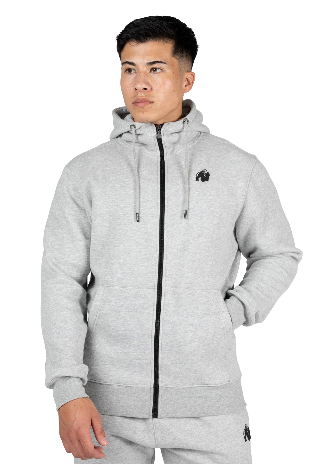 Kennewick Zipped Hoodie - Gray