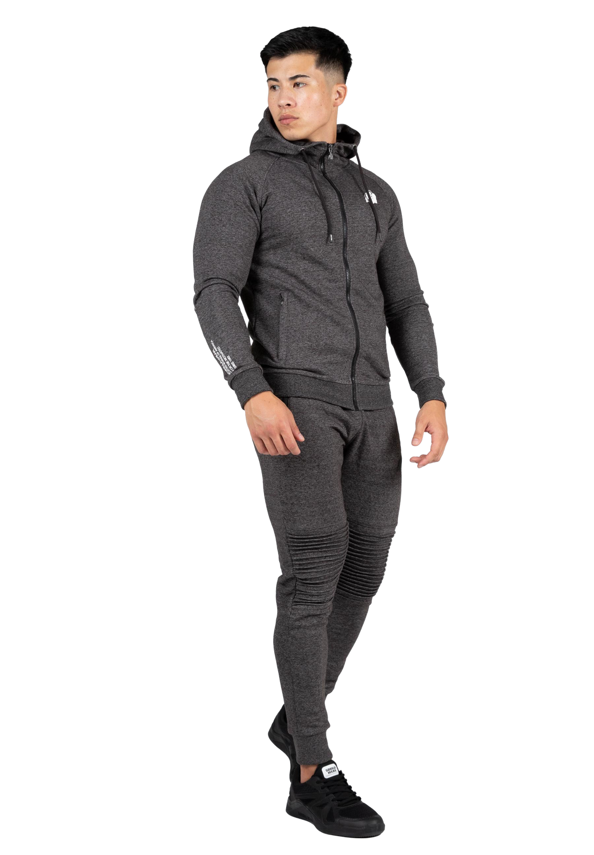 Payette Zipped Hoodie - Gray