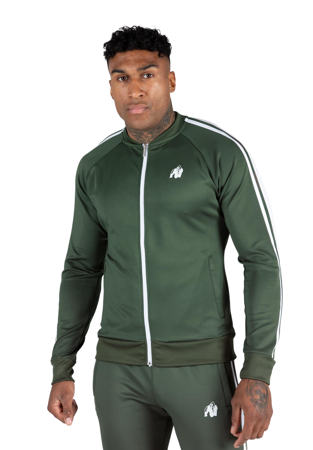 Riverside Track Jacket - Green