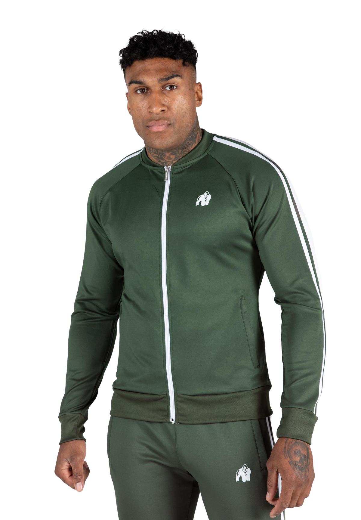 Riverside Track Jacket - Green