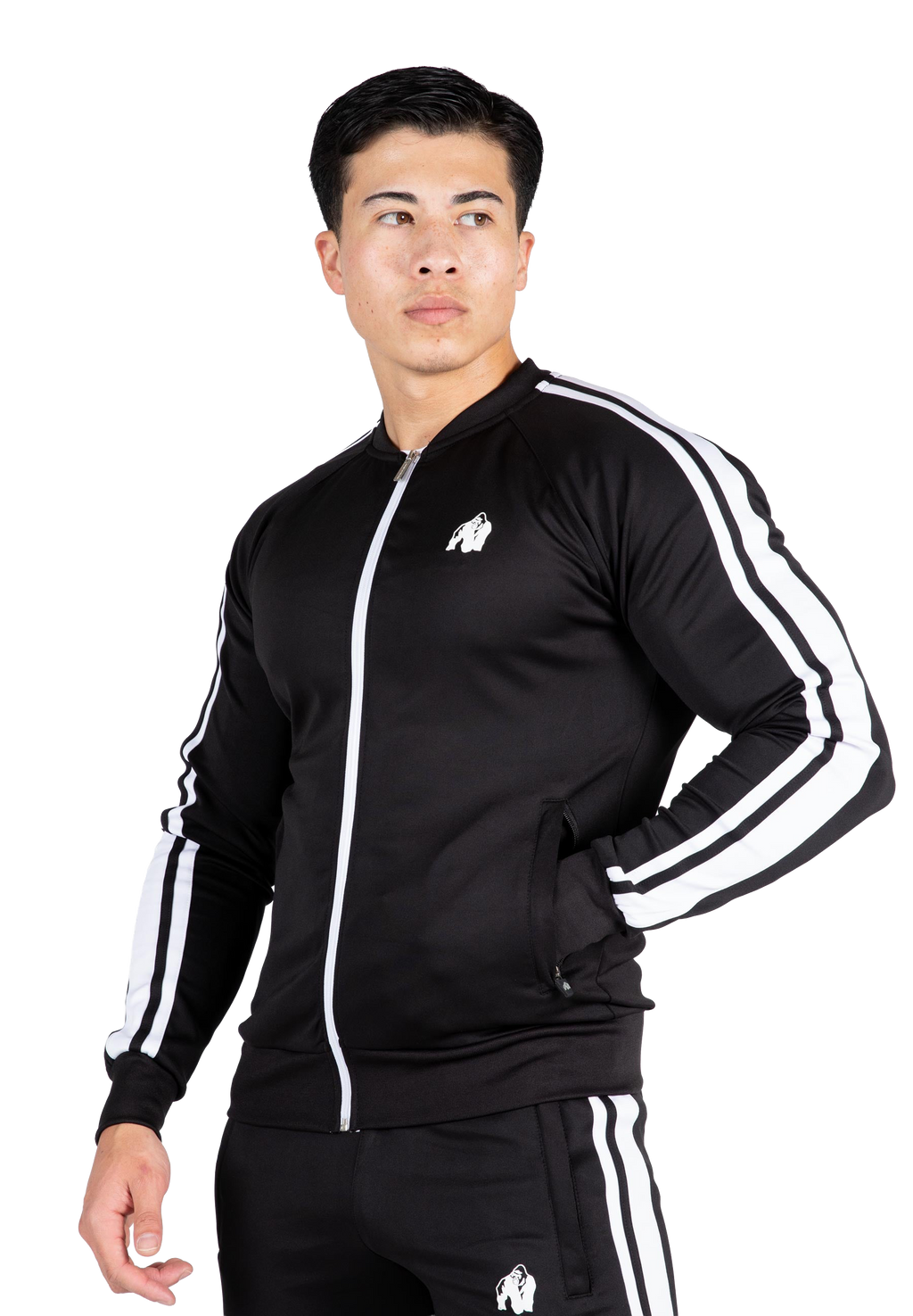 Riverside Track Jacket - Black