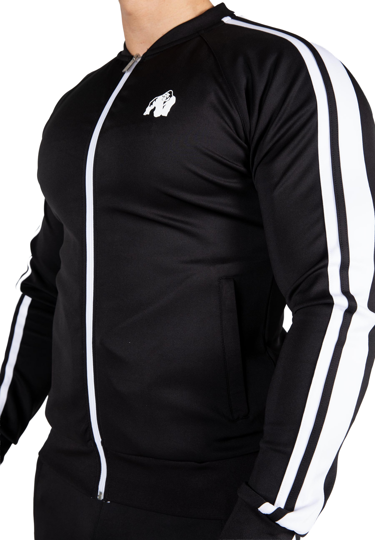 Riverside Track Jacket - Black