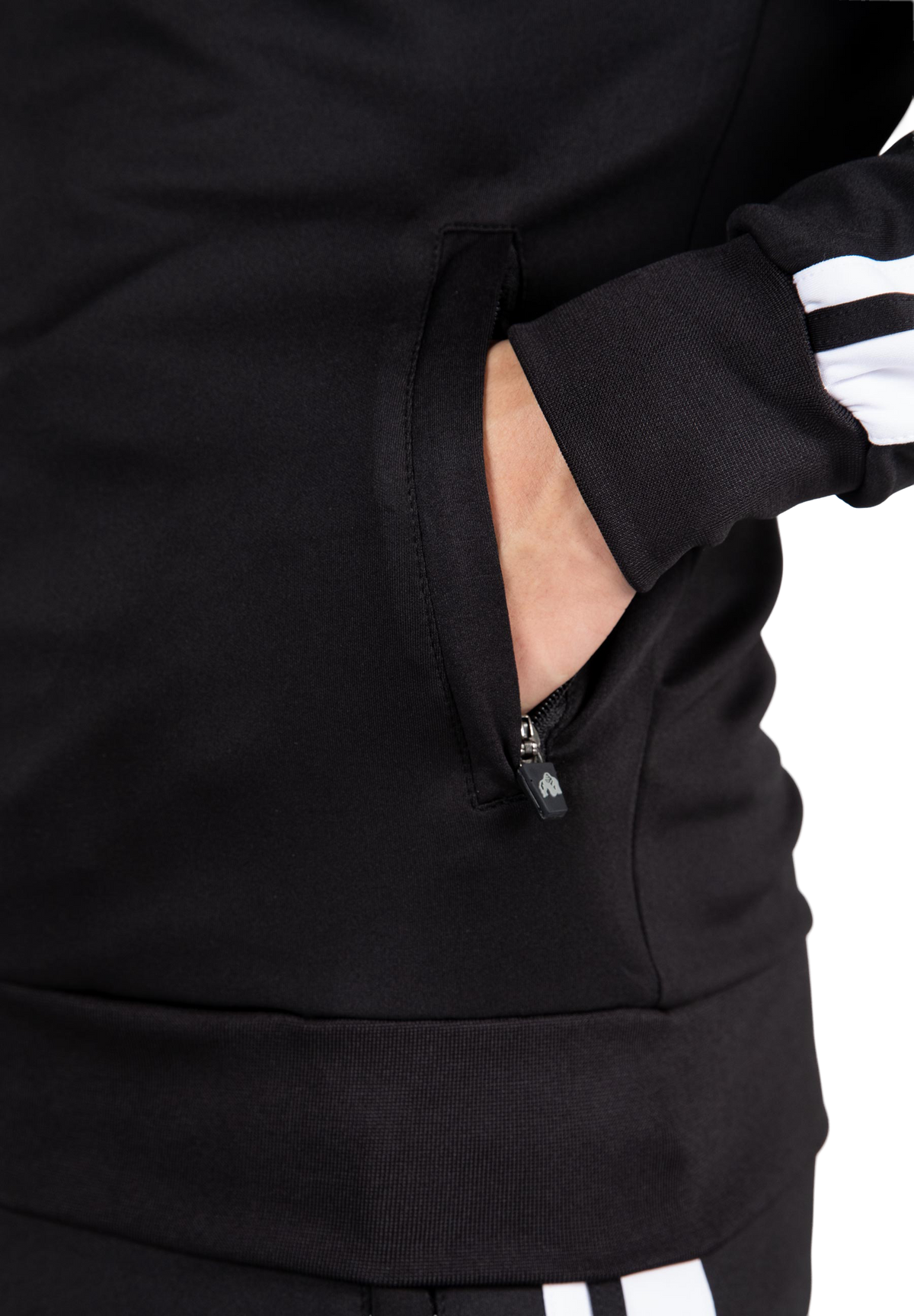 Riverside Track Jacket - Black