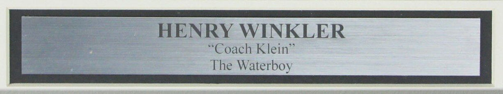 Henry Winkler "Coach Klein" Signed "The Waterboy" 8x10 Photo Framed JSA 167187