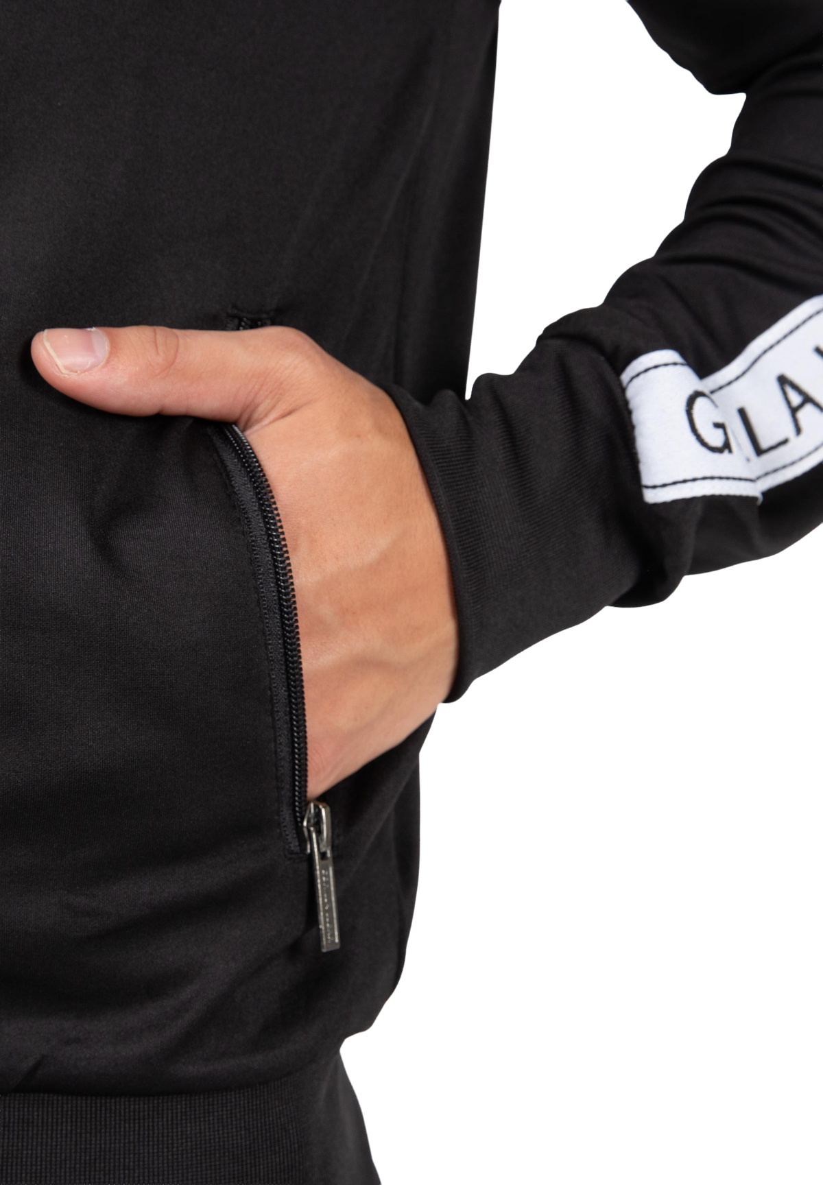 Delaware Track Jacket -Black
