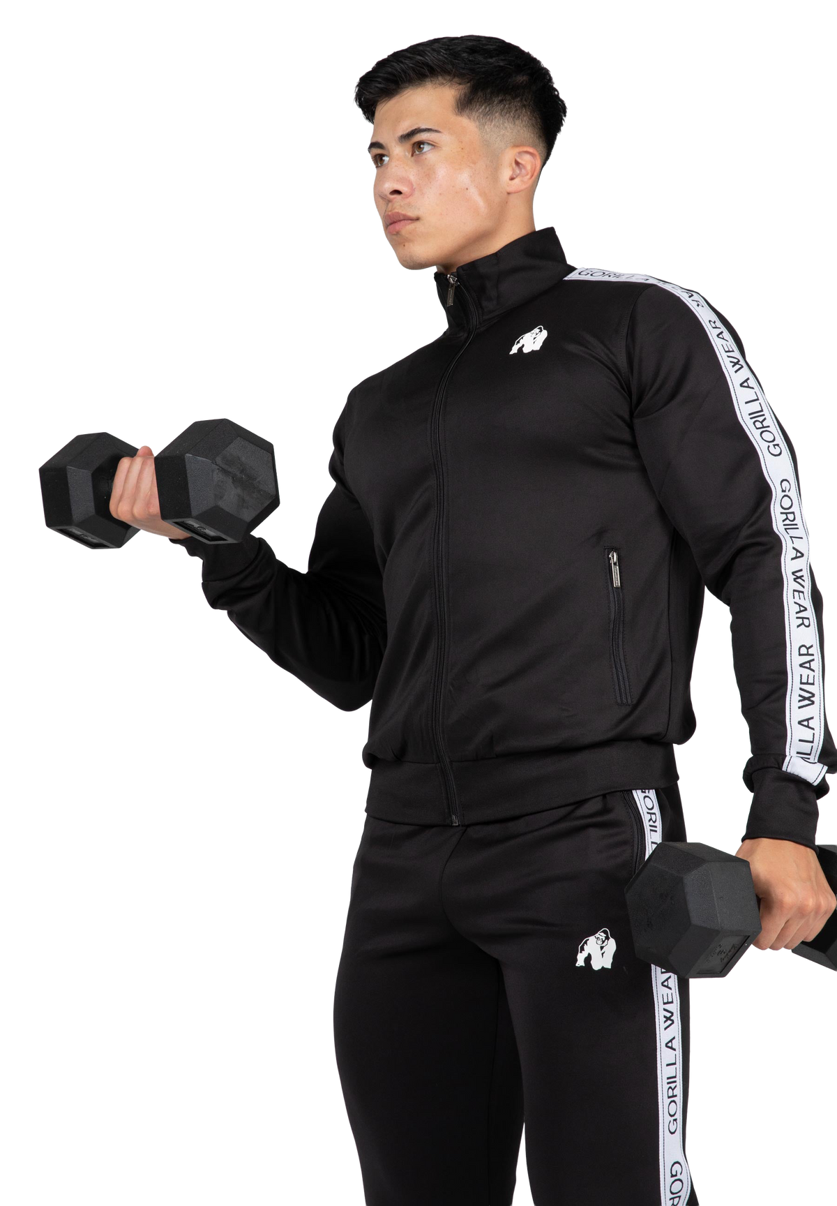 Delaware Track Jacket -Black