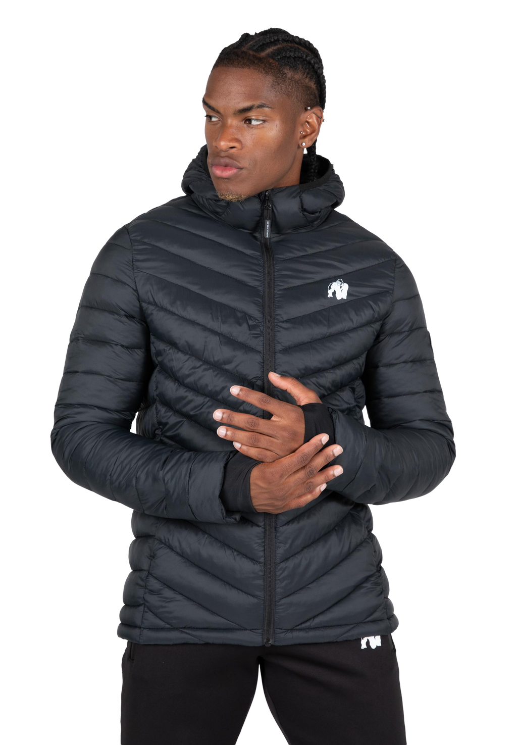 Osborn Puffer Jacket - Black