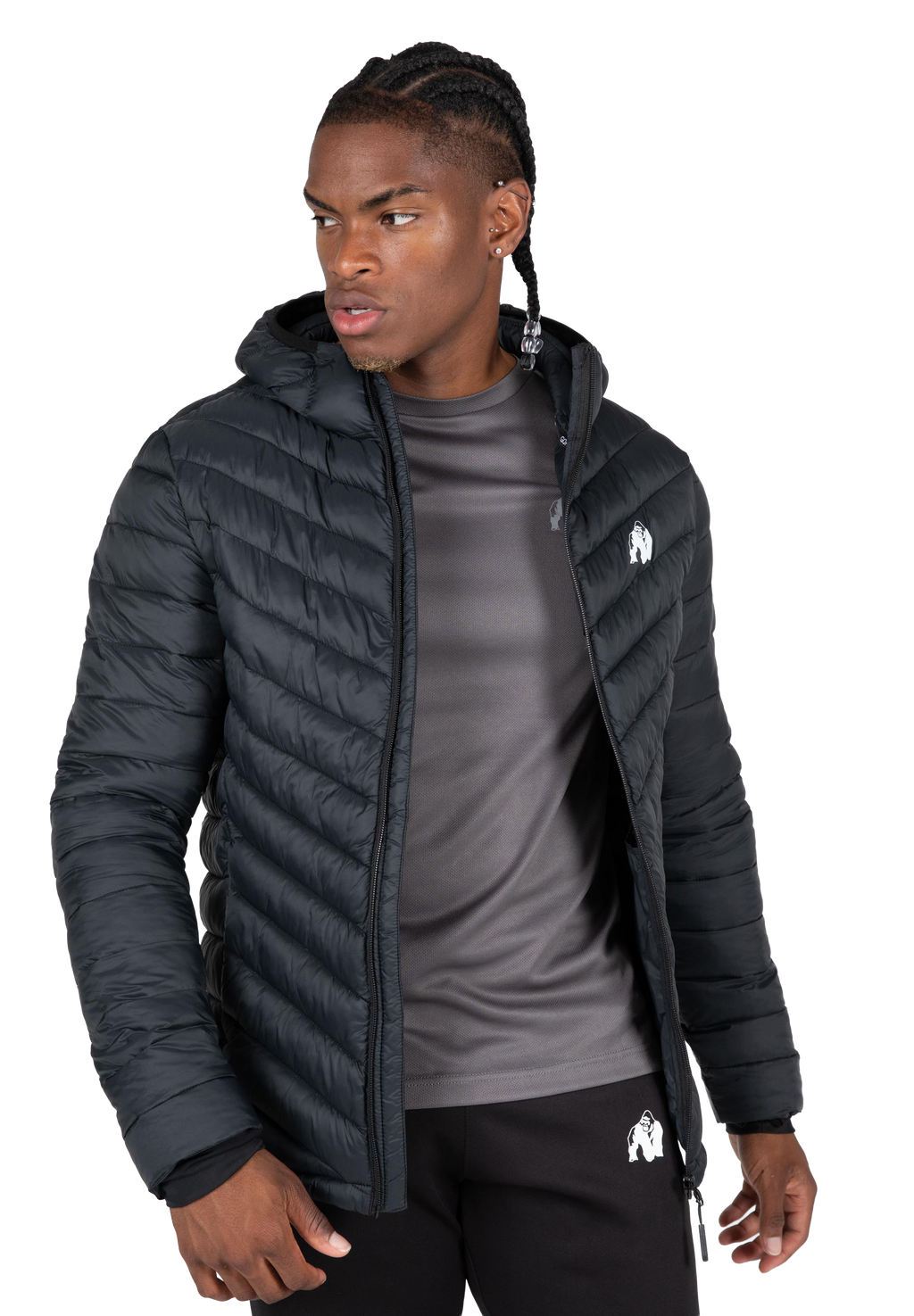 Osborn Puffer Jacket - Black