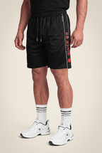 Functional Mesh Shorts - Black/Red