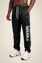 Logo Mesh Pants - Black