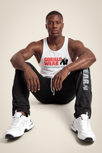 Logo Mesh Pants - Black