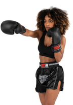 Piru Muay Thai Shorts - Black