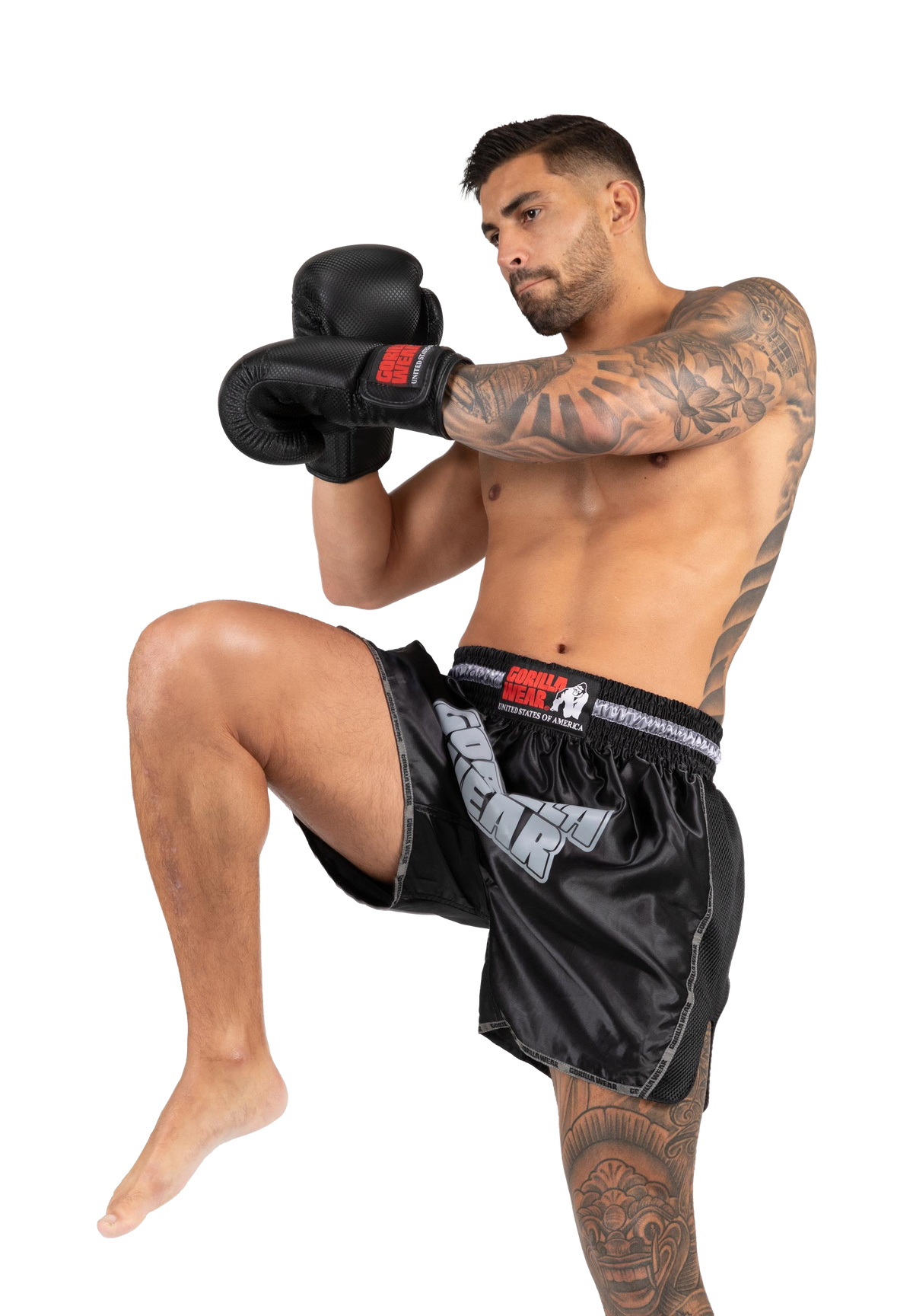 Piru Muay Thai Shorts - Black
