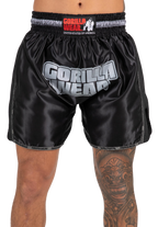 Piru Muay Thai Shorts - Black