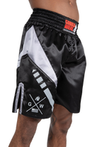 Hornell Boxing Shorts - Black/Red - Unisex