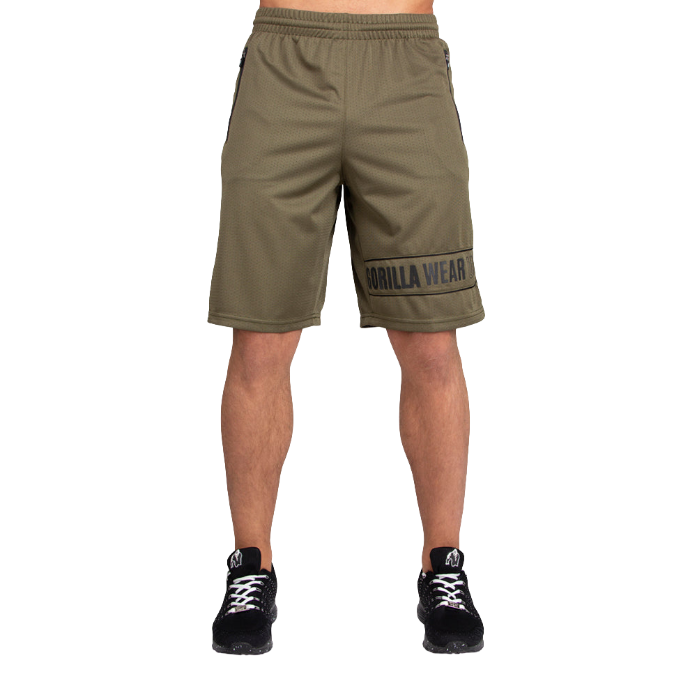 Branson Shorts - Army Green/Black