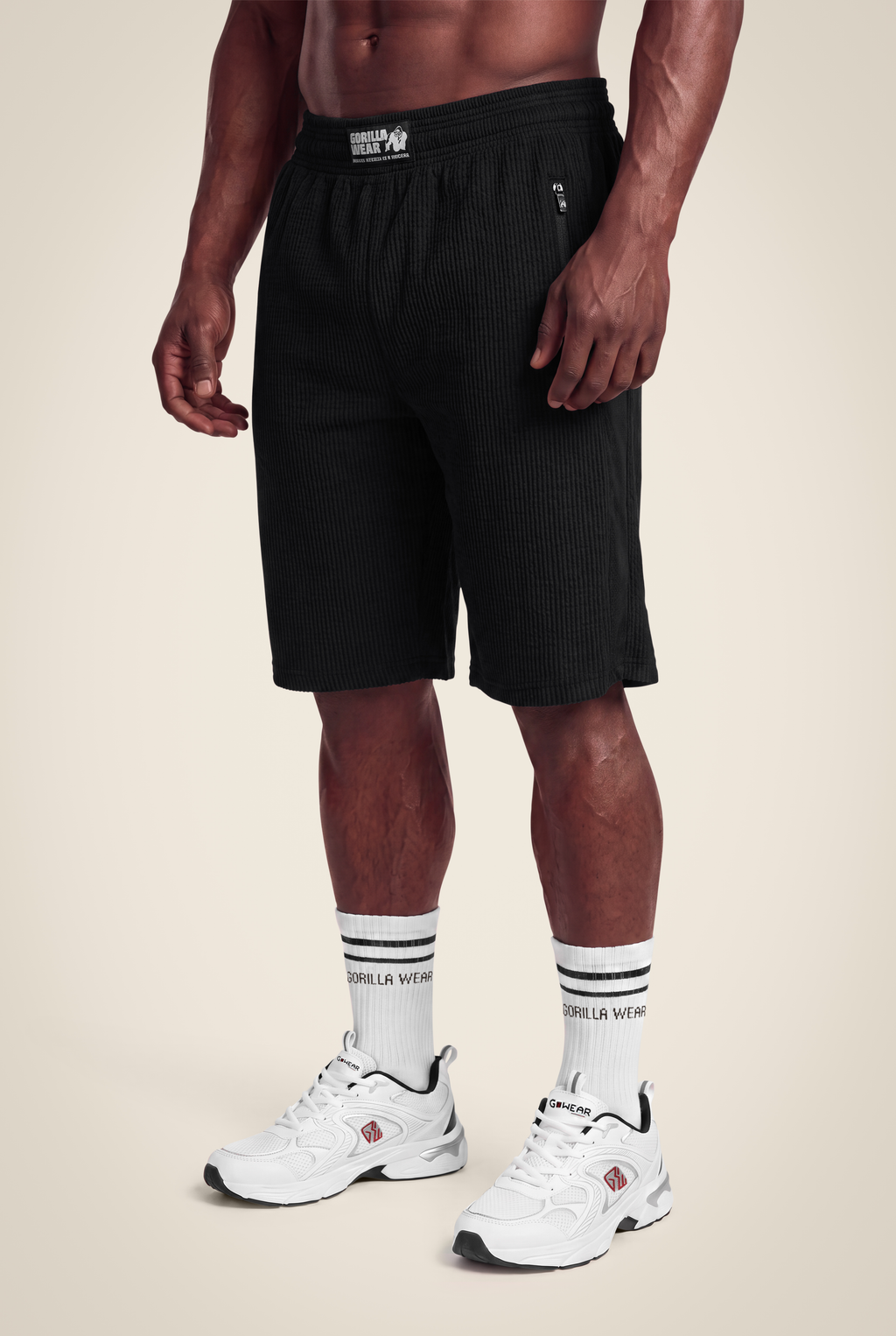 Augustine Old School Shorts - Black