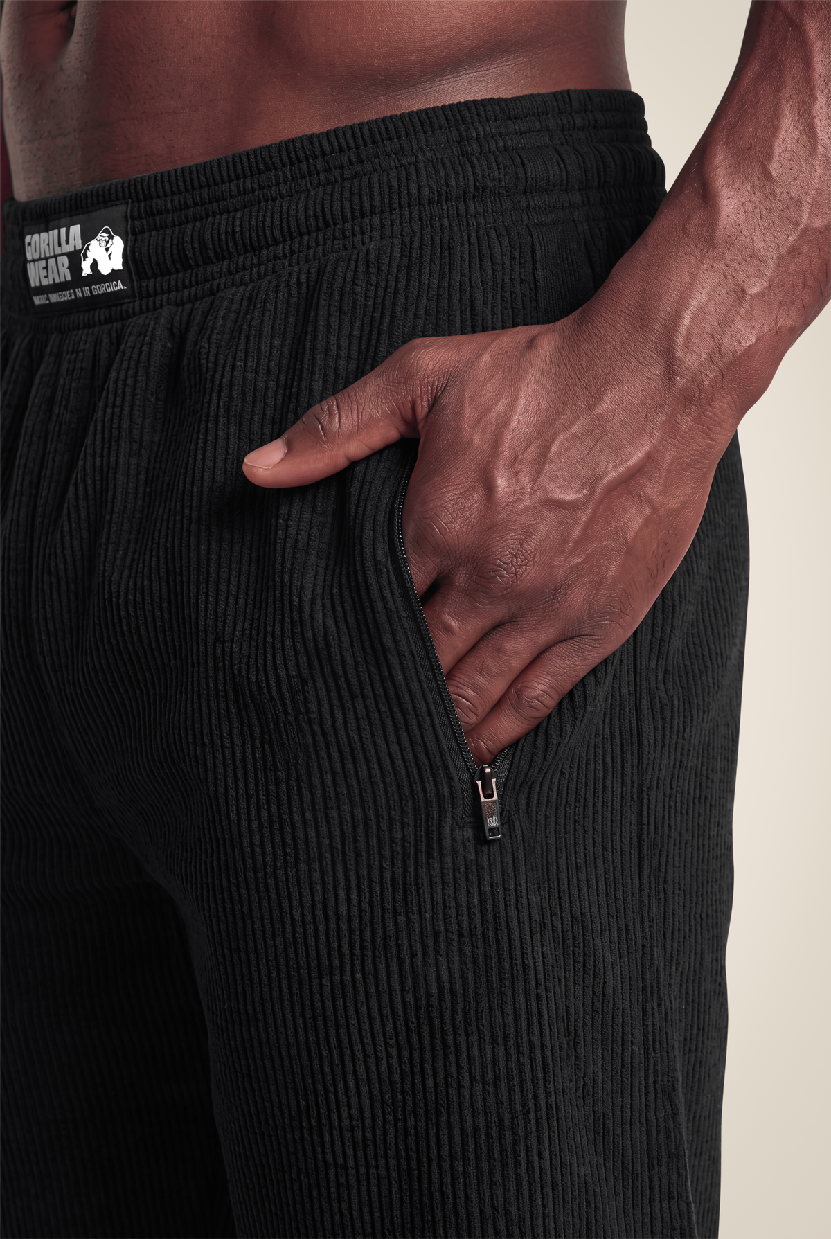 Augustine Old School Shorts - Black