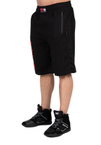 Augustine Old School Shorts - Black/Red